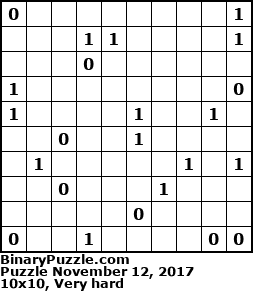 Binary Puzzle