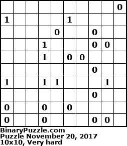 Binary Puzzle