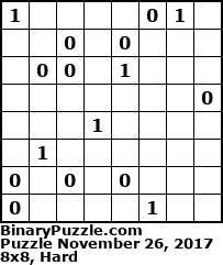 Binary Puzzle