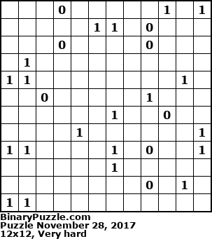 Binary Puzzle