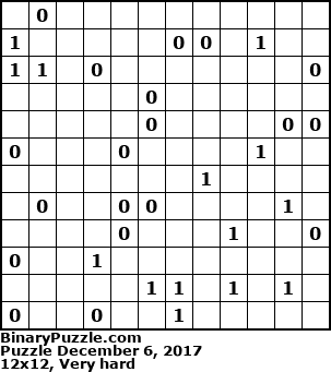 Binary Puzzle