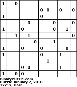 Binary Puzzle