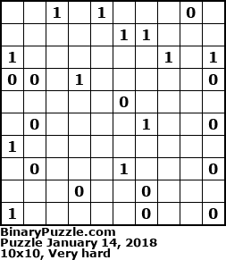 Binary Puzzle