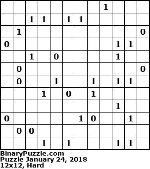 Binary Puzzle