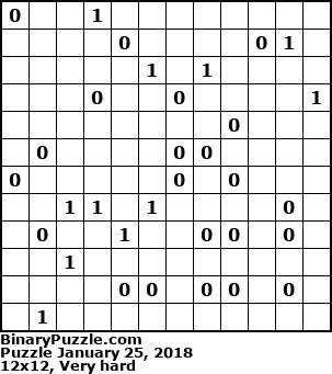 Binary Puzzle