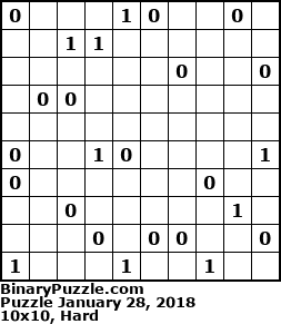 Binary Puzzle