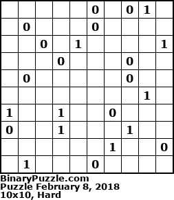 Binary Puzzle