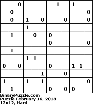 Binary Puzzle