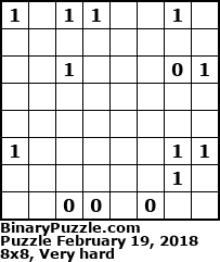 Binary Puzzle