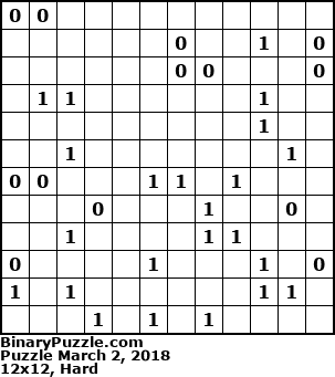 Binary Puzzle