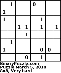 Binary Puzzle