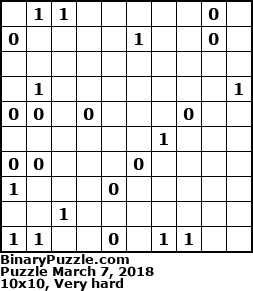 Binary Puzzle