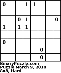 Binary Puzzle