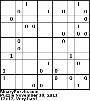 Binary Puzzle