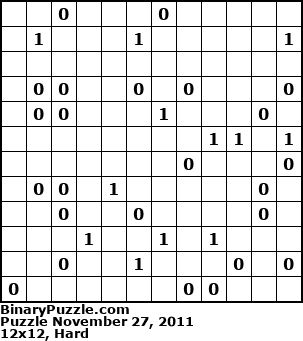 Binary Puzzle