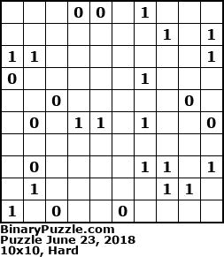 Binary Puzzle