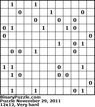 Binary Puzzle