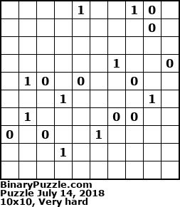 Binary Puzzle