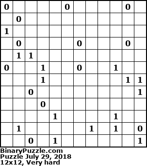 Binary Puzzle