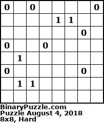 Binary Puzzle