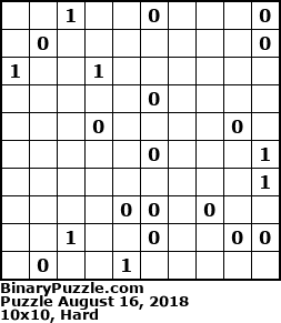 Binary Puzzle