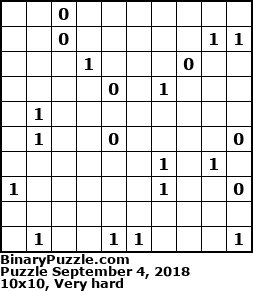 Binary Puzzle