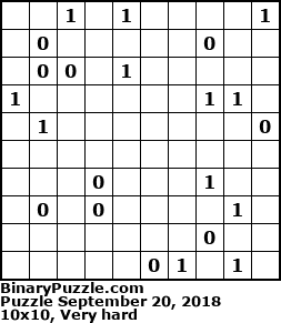 Binary Puzzle