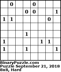 Binary Puzzle