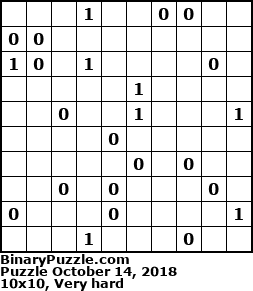 Binary Puzzle