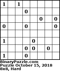 Binary Puzzle