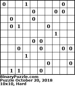 Binary Puzzle