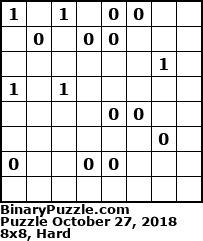 Binary Puzzle