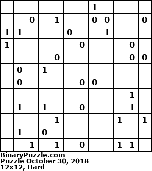 Binary Puzzle