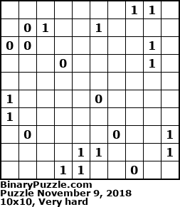 Binary Puzzle