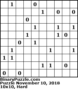 Binary Puzzle