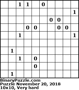 Binary Puzzle