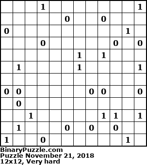 Binary Puzzle