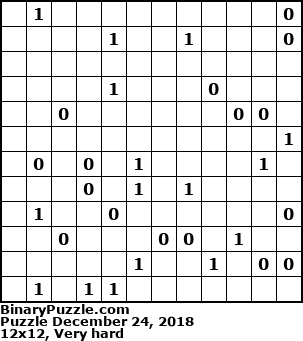 Binary Puzzle