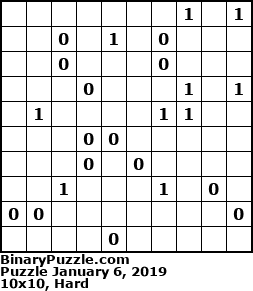 Binary Puzzle