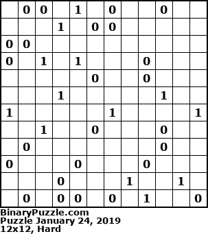 Binary Puzzle