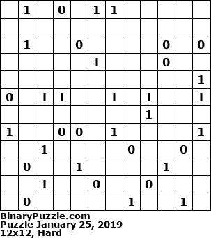 Binary Puzzle