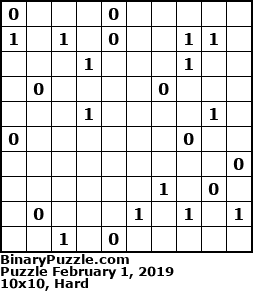 Binary Puzzle