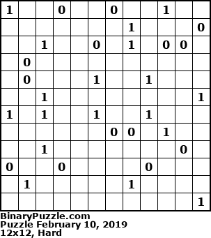 Binary Puzzle