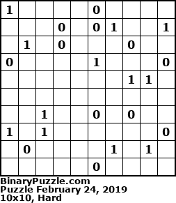 Binary Puzzle