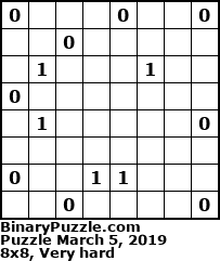 Binary Puzzle