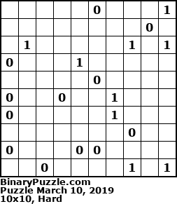 Binary Puzzle
