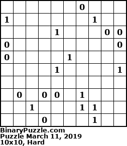 Binary Puzzle