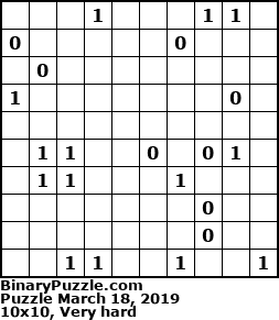 Binary Puzzle
