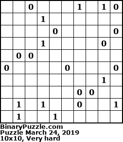 Binary Puzzle
