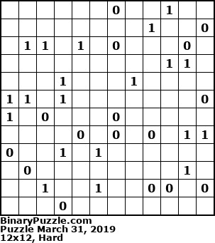 Binary Puzzle